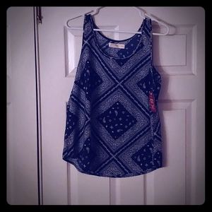 Bandana inspired shirt